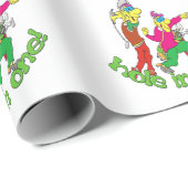 Golfer die een Hole in één krijgt Cadeaupapier (Rol Hoek)