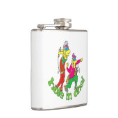 Golfer die een Hole in één krijgt Heupfles (Rechts)