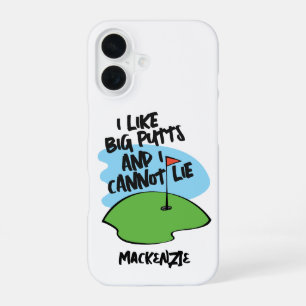 Golfer die ik leuk vind maakt grote putts en ik ka iPhone 16 hoesje