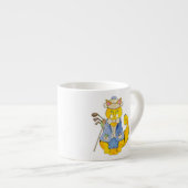 Golfer Espresso Cup Kop (Voorkant rechts)