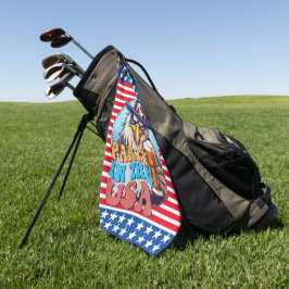 GOLFER Feest In de VS Golfhanddoek