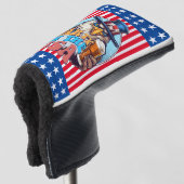 GOLFER Feest In de VS Golfheadcover (3/4 voorkant)