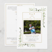 Golfer Funeral Memorial Order Of Service Programmakaart (Voorkant / Achterkant)