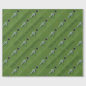GOLFER FUNNY GIFTS, GOLF DIE GROENE FUN PERSONEEL  CADEAUPAPIER (Vlak)