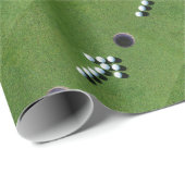 GOLFER FUNNY GIFTS, GOLF DIE GROENE FUN PERSONEEL  CADEAUPAPIER (Rol Hoek)