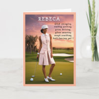 Golfer Funny Verjaardag leuke Golf grap