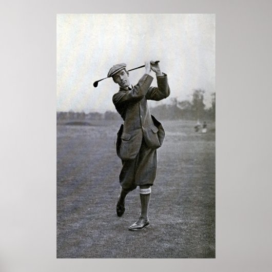 Golfer: George Duncan Poster (Voorkant)