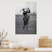 Golfer: George Duncan Poster (Keuken)