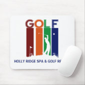 Golfer Gepersonaliseerd Muismat (Met muis)