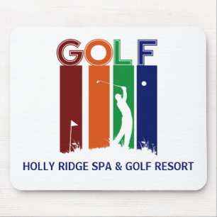 Golfer Gepersonaliseerd Muismat
