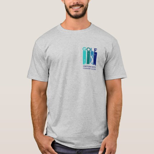 Golfer Gepersonaliseerd T-shirt (Voorkant)