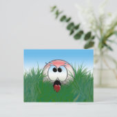 Golfer Gift Idea Golf Player Golfball Humor Funny Briefkaart (Staand voorkant)