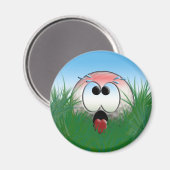 Golfer Gift Idea Golf Player Golfball Humor Funny Magneet (Voorkant / Achterkant)
