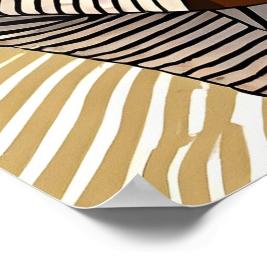 Golfer - Golf Art Print (Hoek)