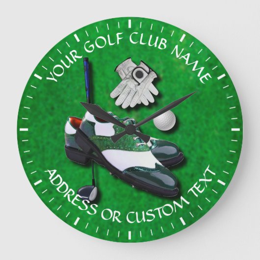 Golfer Golf Club Name Golf Club Owner Grote Klok (Voorkant)