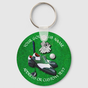 Golfer Golf Club Name Golf Club Owner Sleutelhanger
