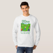 Golfer Golf Club Toernooi T-shirt (Voorkant volledig)