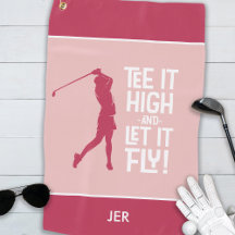 Golfer Golf Humor Grappig Sport Modern Magenta Roo