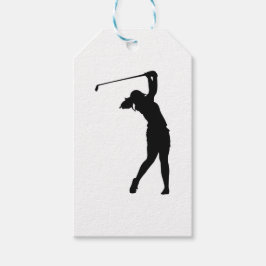 Golfer Golf Sport Persoon Silhouet    Cadeaulabel