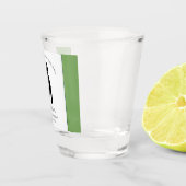 Golfer golf thema vrijgezellenfeest cadeautjes shot glas (Rechts)