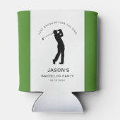 Golfer Golf Themed Bachelor Party  Blikjeskoeler (Achterkant)