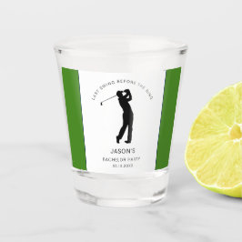 Golfer Golf Themed Bachelor Party favors  Shot Glas
