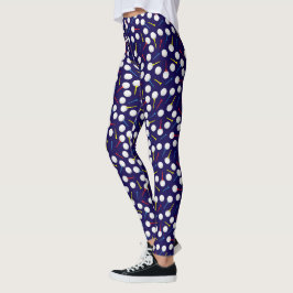 Golfer golfballen en T - shirts Leggings