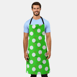 Golfer Golfen, Leuke Golfballen en T - shirts Schort