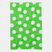 Golfer Golfen, Leuke Golfballen en T - shirts Theedoek (Verticaal)