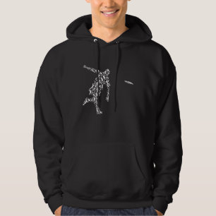 Golfer golfgolf met een geschenk voor vliegende vl hoodie