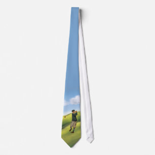 golfer golfgolf stropdas
