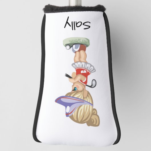 Golfer Golfheadcover (Draai 90)