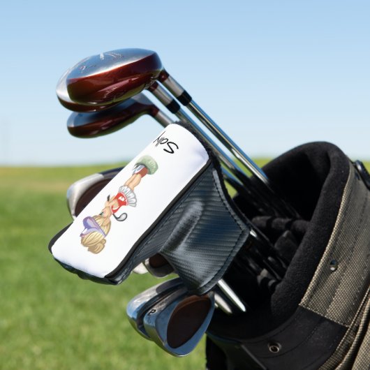 Golfer Golfheadcover (Insitu)