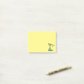 Golfer Golfing Post-it® Notes (Op bureau)