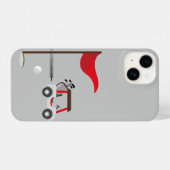 Golfer Golfing Sport Fitness iPhone Hoesje (Achterkant horizontaal)