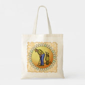 Golfer Grandpa Tote Bag (Achterkant)