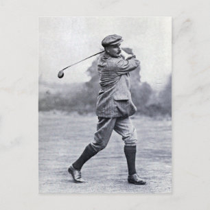  Golfer: Harry Vardon Briefkaart