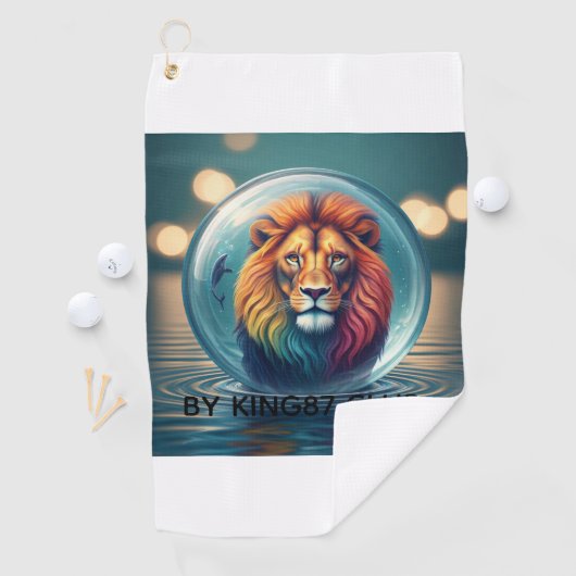 Golfer Hat  Golfhanddoek (Insitu)