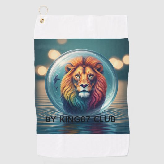 Golfer Hat  Golfhanddoek (Voorkant)