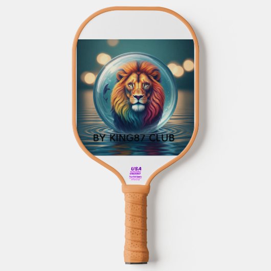 Golfer Hat  Pickleball Paddle (Voorkant)