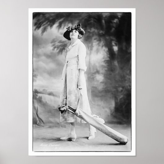 Golfer Helen Herendon - Golf Fotografie Print (Voorkant)