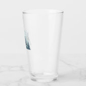 Golfer in mooie natuur glas (Links)