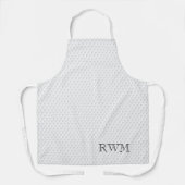 Golfer INITIALEN Golfbal Golfen Modern Classic Schort (Voorkant)