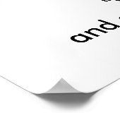 Golfer is on putting green for Siamese Cat lovers Poster (Hoek)