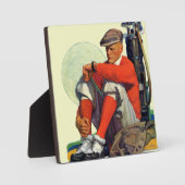 Golfer Kept Waiting Fotoplaat (Voorkant)