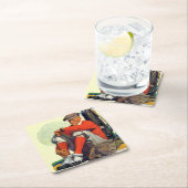 Golfer Kept Waiting Kartonnen Onderzetters (Insitu)