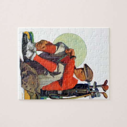 Golfer Kept Waiting Legpuzzel (Horizontaal)