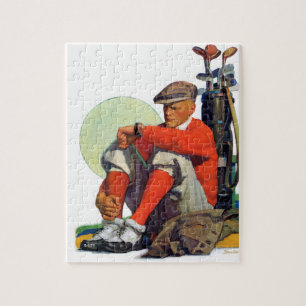Golfer Kept Waiting Legpuzzel