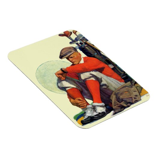 Golfer Kept Waiting Magneet (Rechterzijde)