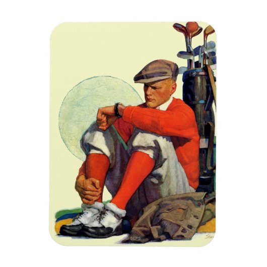 Golfer Kept Waiting Magneet (Verticaal)